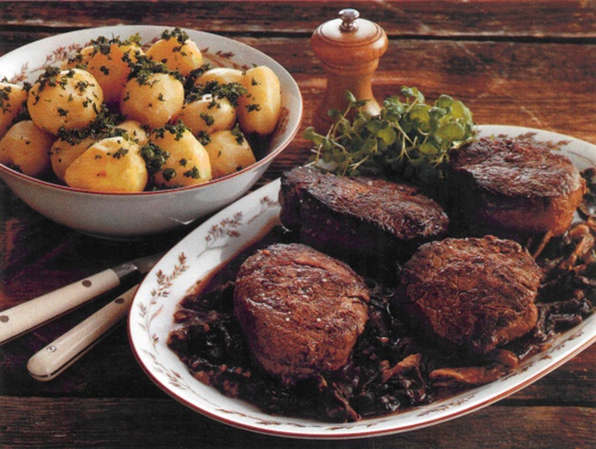 Tournedos chasseur