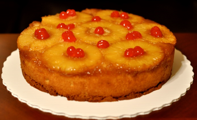 Upside-down-cake