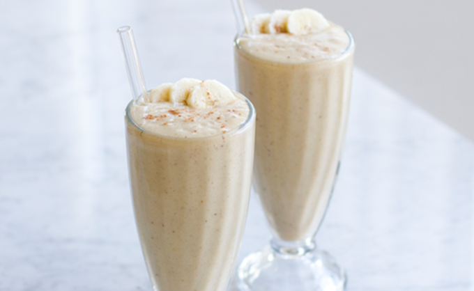 Banan-milkshake
