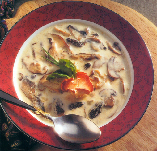 Eksotisk svampesuppe