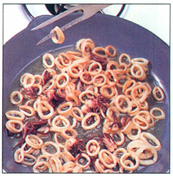 Frisk skaldyrs- og pastasalat