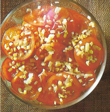Spansk tomatsalat