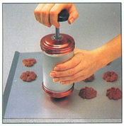 Chokolade spritz cookies