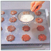 Chokolade spritz cookies