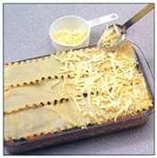 Spinat lasagne