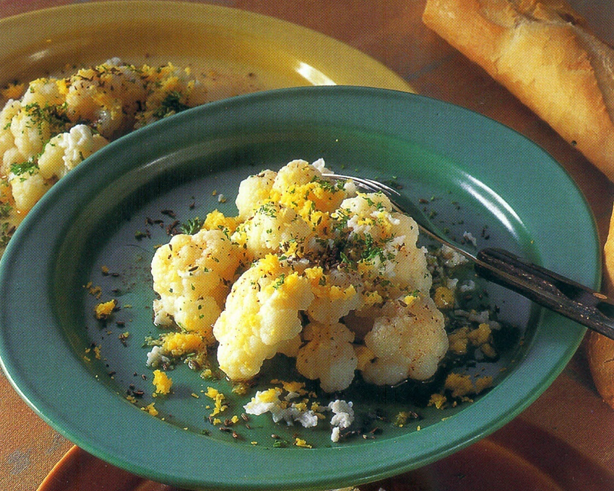 Blomkålsforret med vinaigrette