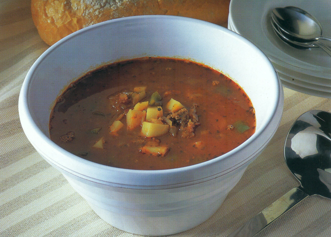 Gullaschsuppe.