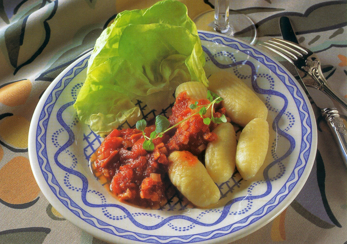 Gnocchi med tomatsauce