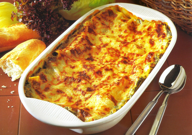 Grøn lasagne