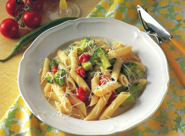 Penne med pebersauce