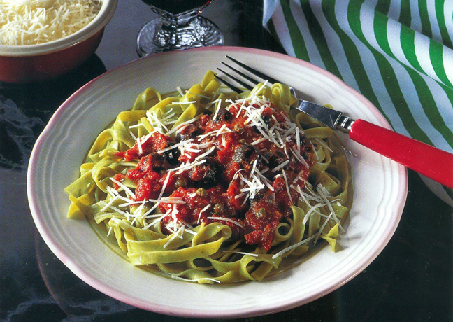 Tagliatelle alla puttanesca