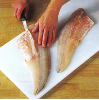At rense og tilberede frisk og frossen fisk