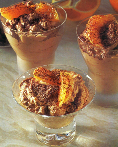 Chokolademousse med appelsin