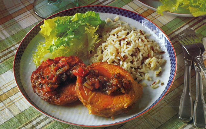 Hamburgerryg piccata