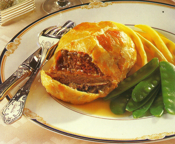 Indbagt tournedos