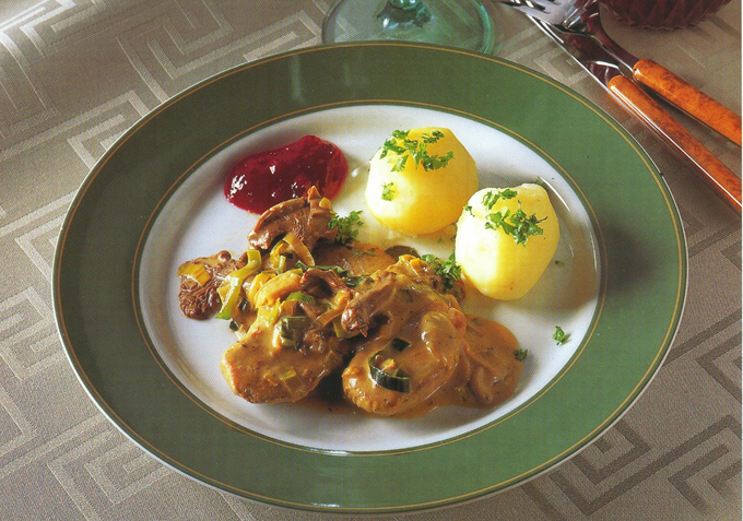 Porterfilet med kantareller