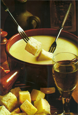 Schweizisk ostefondue