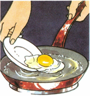 Æg på pande - spejlæg og i ovn