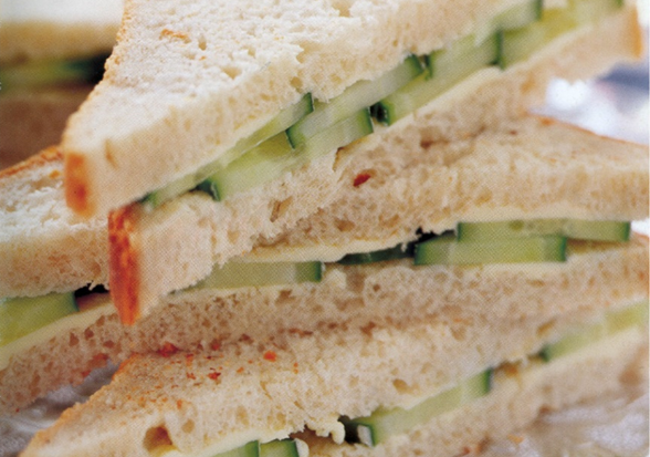 Agurkesandwich – for børnekokke