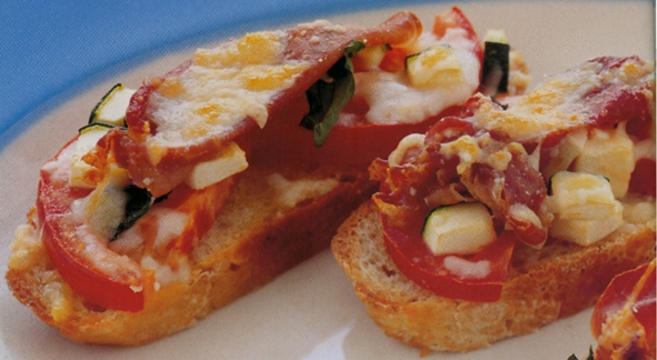 Bruschetta med parmaskinke – for børnekokke