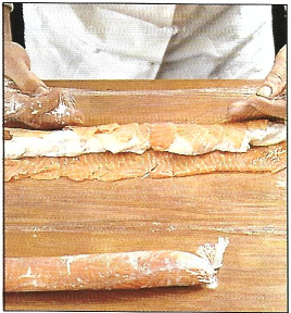 Cannelloni af røget laks med lakserogn
