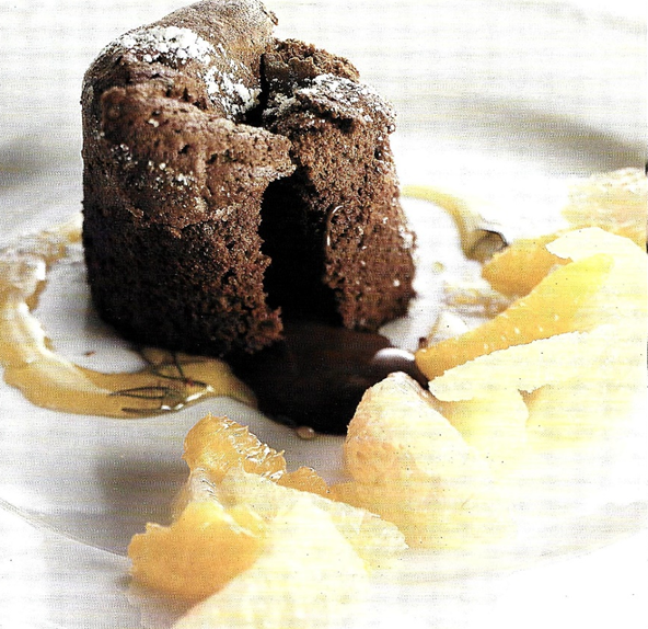 Chokolade-soufflé med appelsin og rosmarin – bedst på Kogebog.dk 🎯