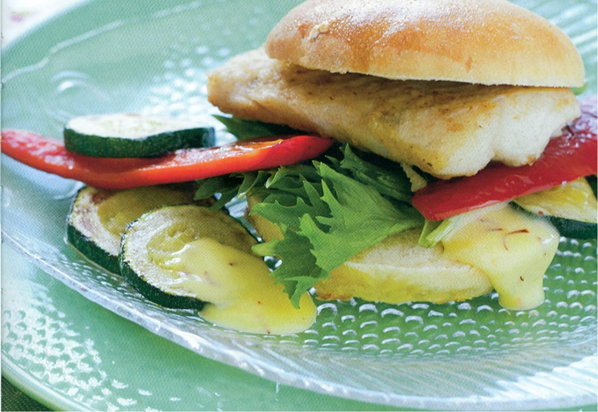 Fiskeburger – også for børnekokke