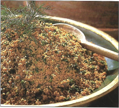 Tunesisk couscous med grønt