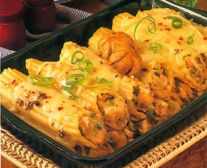 Asiatiske manicotti