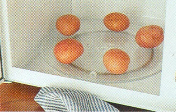 Bagekartofler med 3 slags fyld