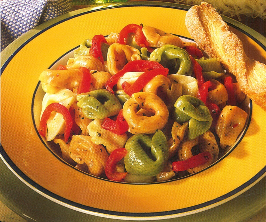 Brogede tortellini