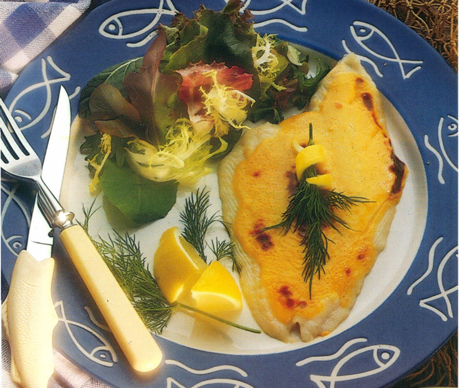 Cheddarbagt fiskefilet