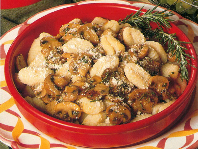 Gnocchi med svampe