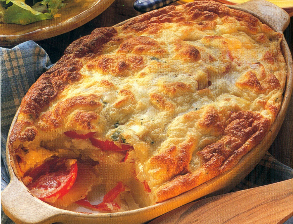 Gratin med camembert