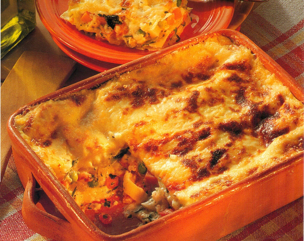 Grønsags-lasagne