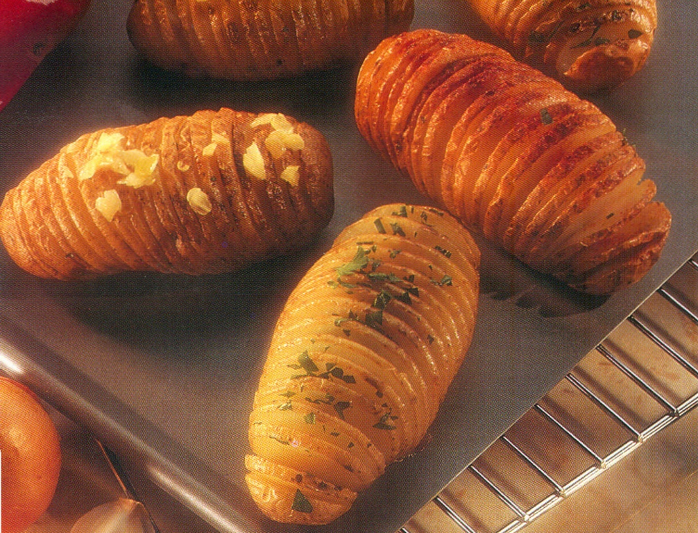 Hasselback-kartofler