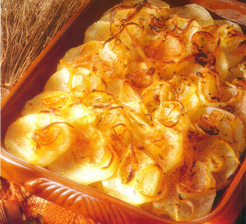 Lækker kartoffelgratin