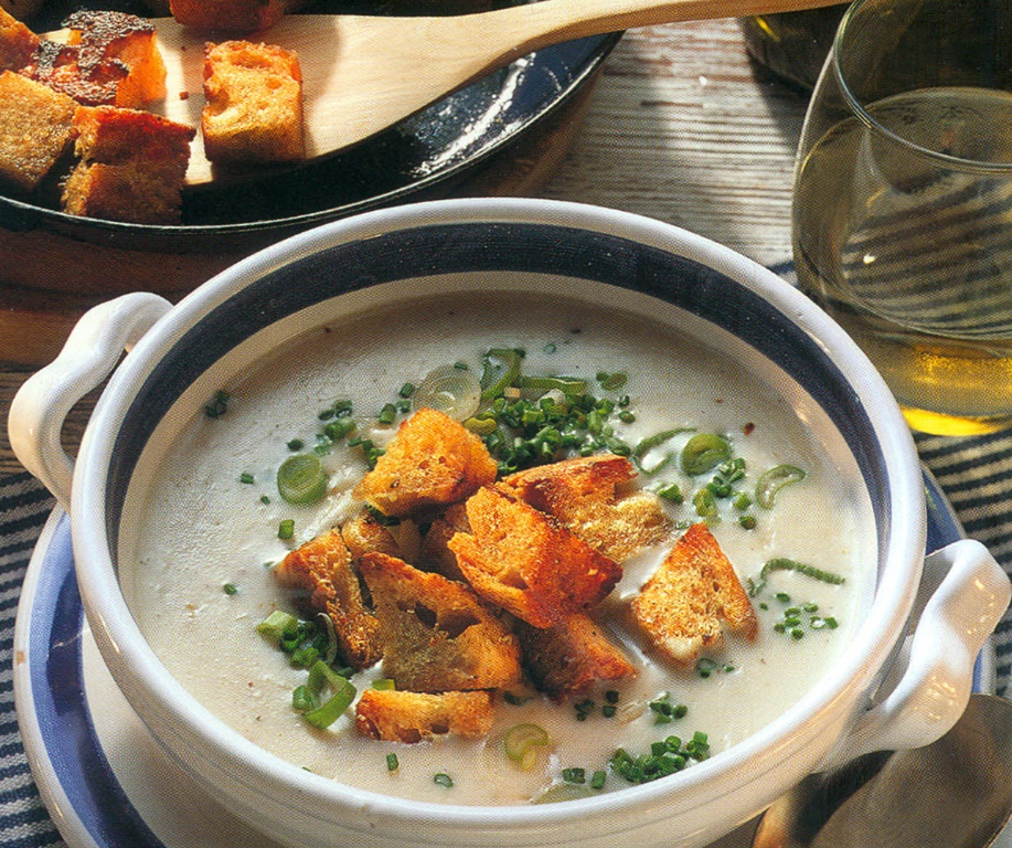 Lækker ostesuppe