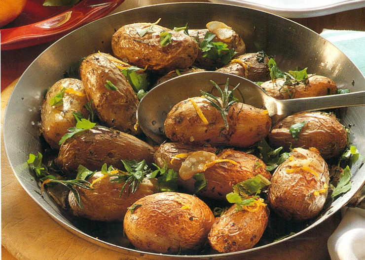 Nye kartofler med urter