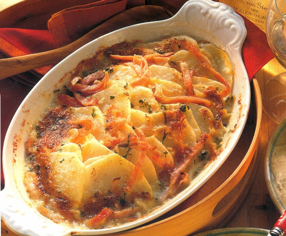 Saftig selleri gratin