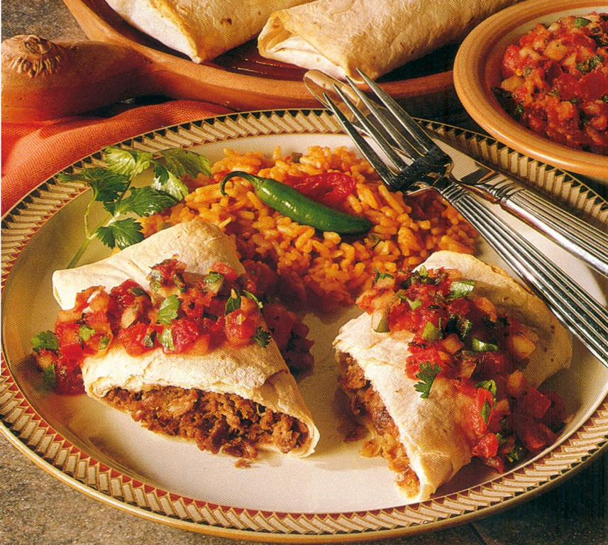 Tortillas med tex-mex smag