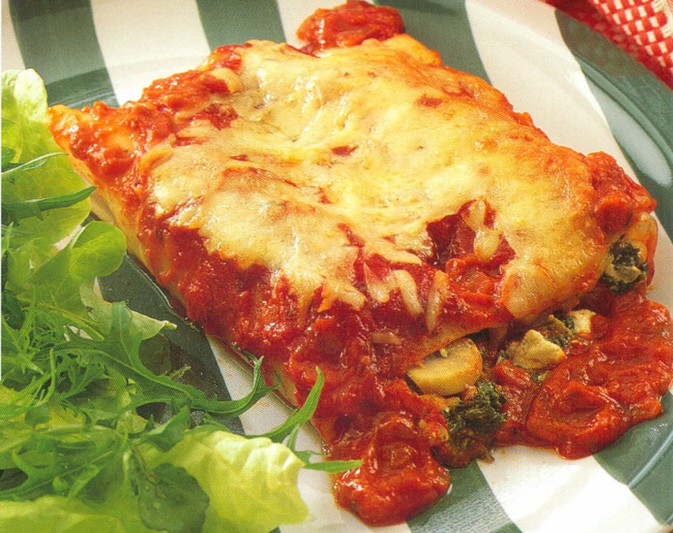 Vegetarisk cannelloni