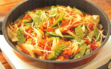 Vegetarisk wokpande