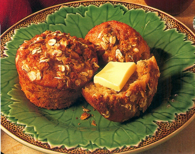 Muffins med havredrys