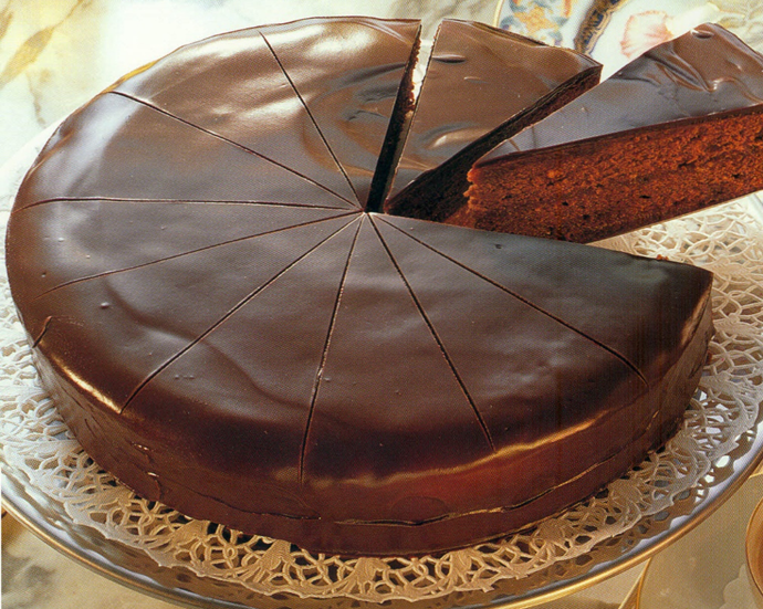 Sachertorte opskrift fra Wien