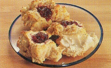 Scones med cornflakes