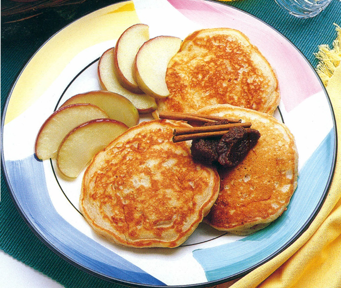 Amerikanske æblepandekager