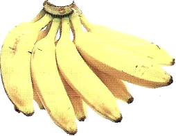 Bagte bananer med mandler og romsmør