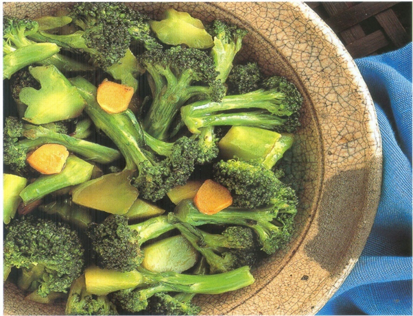 Broccoli i østerssauce