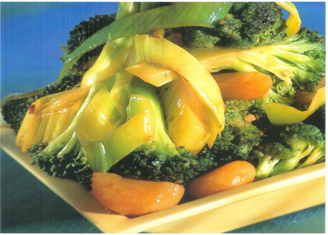 Broccoli med ingefær